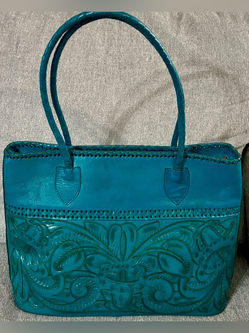 Alexis David Graciela Tote in Turquoise